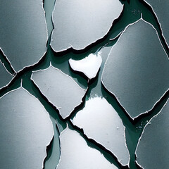 cracked ice pattern