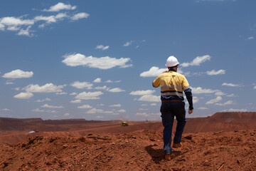 man in the mines