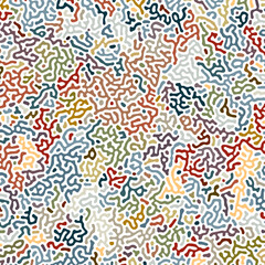 Fototapeta na wymiar multi-colorful decorative dripping dirty cloud background pattern 