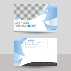 Dream home your best agency company makes marketing social media design post card design