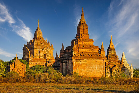 beautyful, ancient pagoda in Bagan, Myanmar