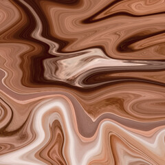 Elegant modern abstract background with realistic 3d marble ink waves.