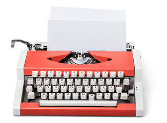 Antique old vintage retro typewriter