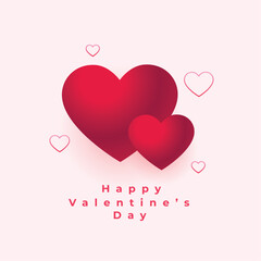Obraz na płótnie Canvas valentines day saint background with cute lover hearts