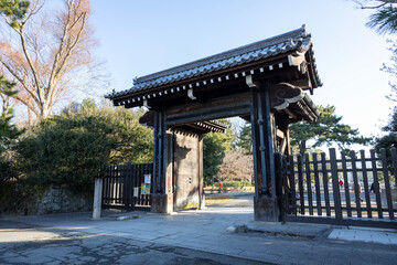 京都御苑の外郭九門の一つ・蛤御門