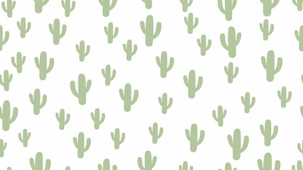 cactus seamless pattern vector isolated plant garden Desert botanica summer background wallpaper 02