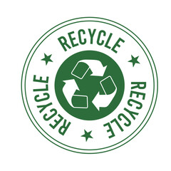 Recycle icon image, symbol, Stock Photos & Vectors