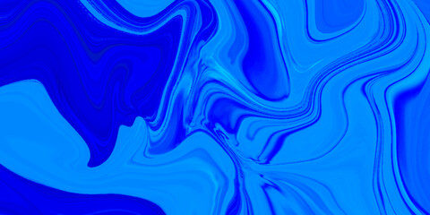 Fire flames on a blue background with Luxurious colorful liquid marble surfaces design. Abstract color acrylic pours liquid marble surface design. Beautiful fluid abstract paint background.