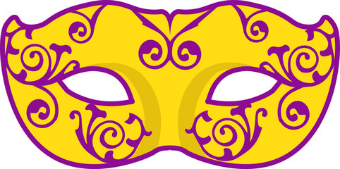 mardi gras mask © ink777