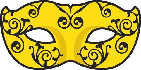 mardi gras mask © ink777