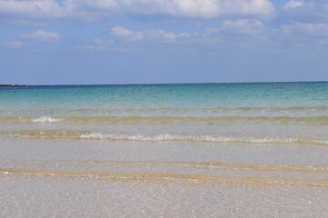 제주도 우도 바다