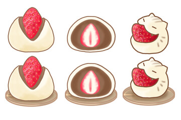 いちご大福セット