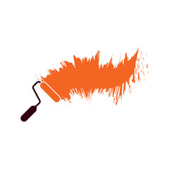 Painting Logo Template vector icon Illustration design