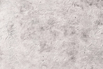 Handmade white plastered concrete background