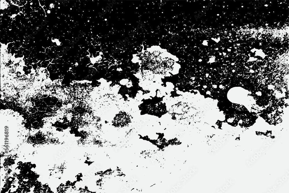 Poster wall texture background in black and white color eps vector format
