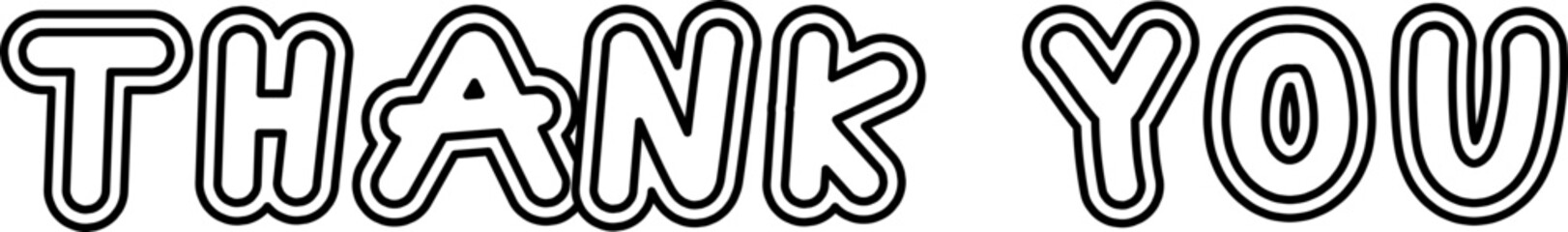 black and white trendy lettering text phrase decoration