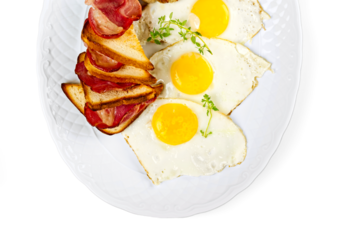 Big Breakfast, with egg and bacon