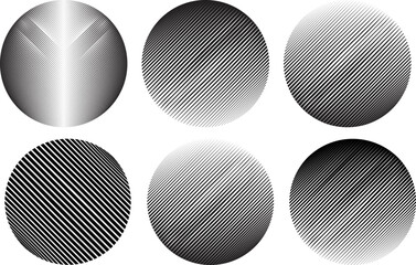 Set of spheres . Lines constructed transparent sphere .Vector  .Technology sphere Logo . Design element for posters, social media, templates, flyers, brochures . Abstract trendy transparent circles