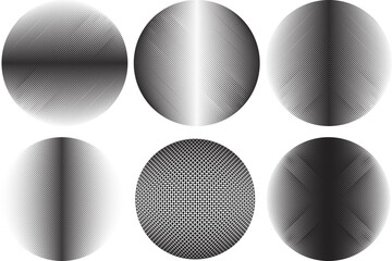 Set of spheres . Lines constructed transparent sphere .Vector  .Technology sphere Logo . Design element for posters, social media, templates, flyers, brochures . Abstract trendy transparent circles