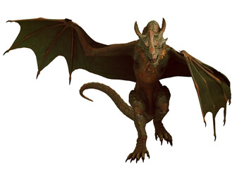 green dragon wyvern fantasy creature