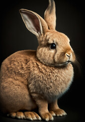 Obraz premium Generative AI. Rabbit No. 13