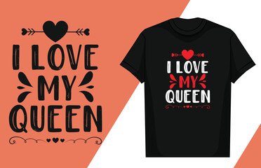 Love typography lettering design love typography t-shirt design valentine typography t-shirt

