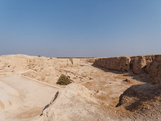 Remains of the Apadana Palace of Shush, Khuzestan province, Iran