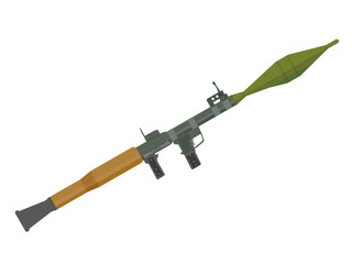 Fototapeta premium 対戦車ロケット砲のイラスト