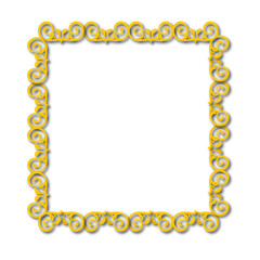 frames in vintage style with elements of ornament, art, pattern, background, texture