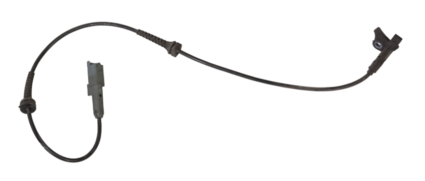 Wheel speed sensor of vehicles equipped with electronic active safety systems and auxiliary control systems. The main measuring element that ensures the operation of the anti-lock braking system (ABS)