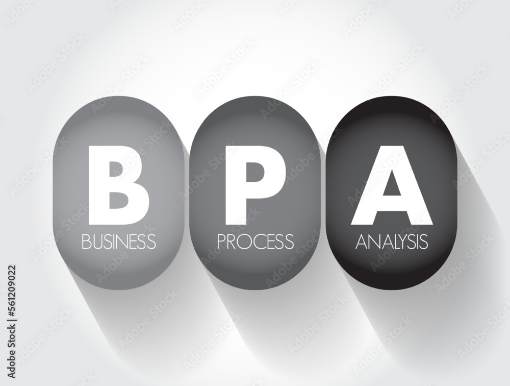 Poster bpa business process analysis - methodology to understand the health of different operations within 