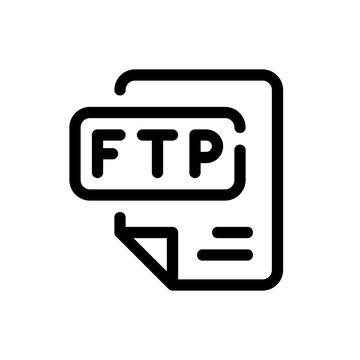 ftp line icon