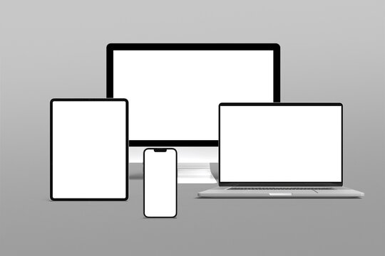 Multi Device Blank Mockup