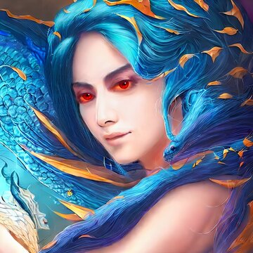 龍の息子　男女両性人龍