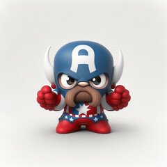 Superhero and Sea Creature