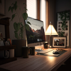 Cozy Home Office
