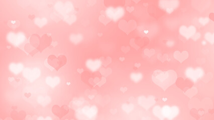 pink background with hearts