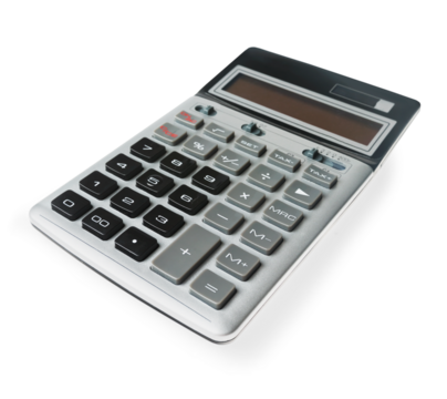 Finance a calculator with button