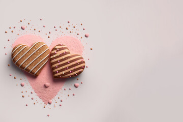heart shaped cookies