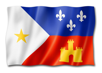 Cajun ethnic flag, America