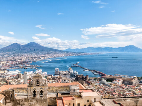 City Of Naples Viewed From Castle Saint Elmo