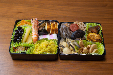 家庭で作った1人用のおせち