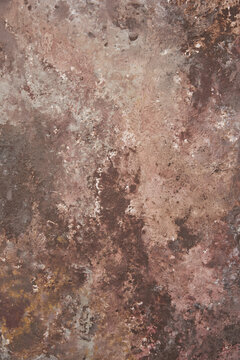 Brown Rustic Wooden Surface Texture, Overhead Shot