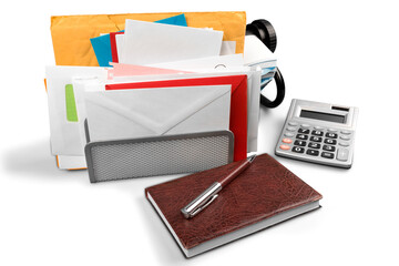 Enevelopes with Calculator and Agenda
