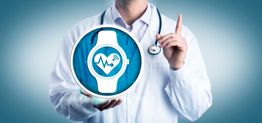 Cardiologist Offering A Wearable Medical Device