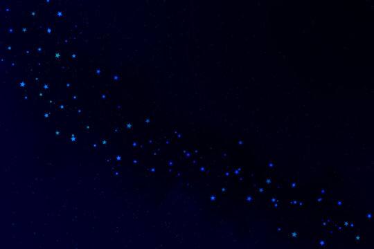 Cartoon Style Space Wallpaper with stars