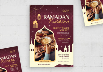 Ramadan Flyer Tamplate