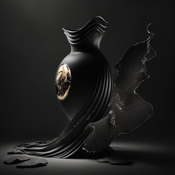 vantablack kintsugi FASHION yearbook 2023 full length eternal space in planet milky way mars venus shot by hasselblad camera
