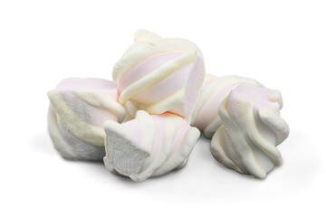 A delicious sweet white marshmallows