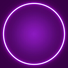 purple circle line glow for text space background
